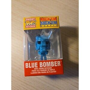 Funko Pocket POP! Keychain Figure - Retro Toys - BLUE ROBOT (Rock 'Em Sock 'Em)